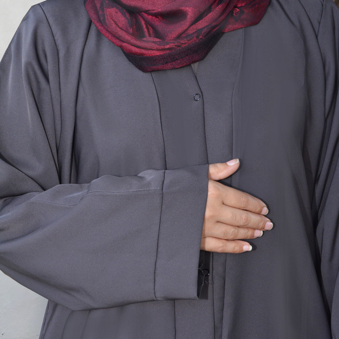 GREY GOWN ABAYA