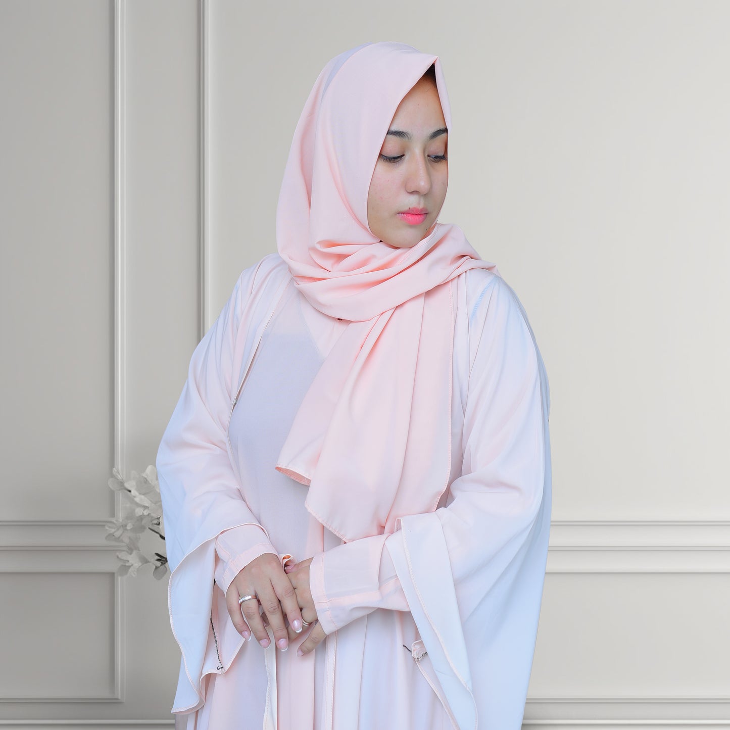 PINK GOWN ABAYA