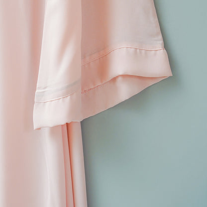 PINK GOWN OPEN ABAYA