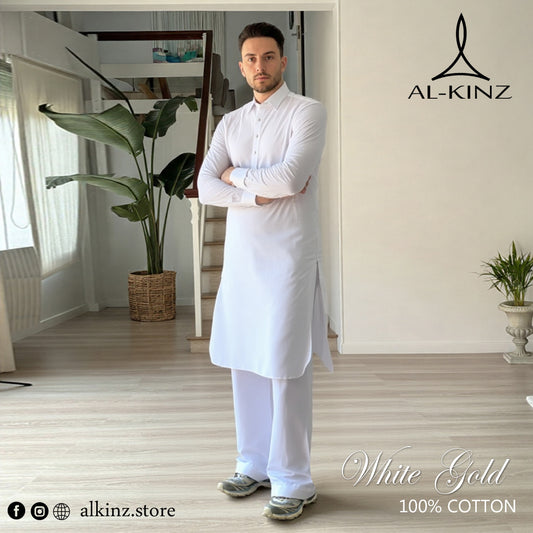 WHITE GOLD COTTON