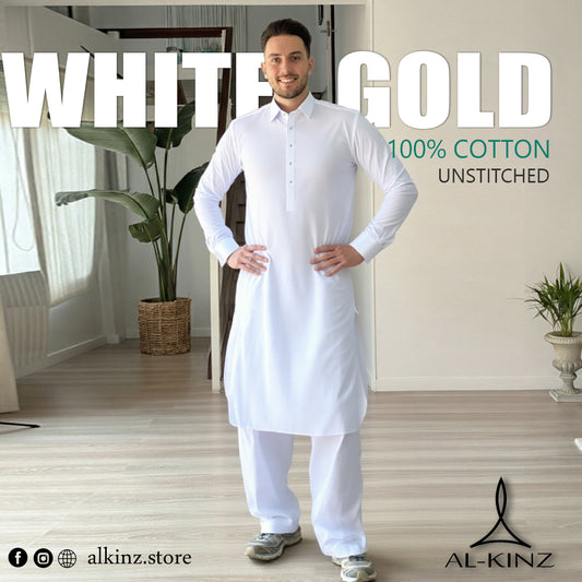 WHITE GOLD COTTON
